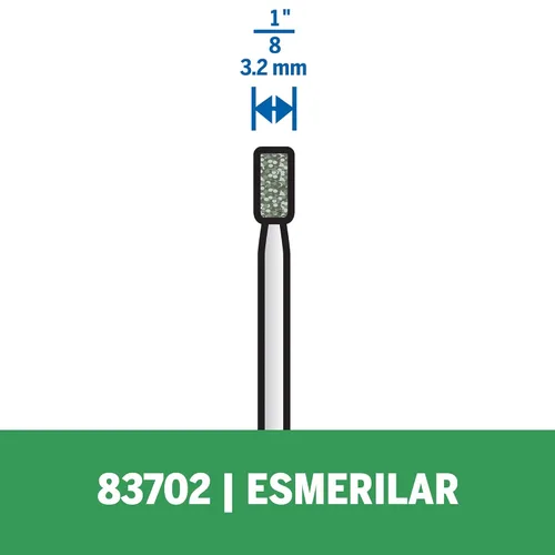 Miniatura 4 de Dremel 83702 Piedra de molienda de carburo de silicio (Paquete de 2)