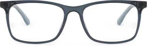 Miniatura 2 de BlueDuo Cruise - Gafas cuadradas de alta calidad con bloqueo de luz azul con clip magnético para mujeres y hombres, sin reflejos Gris oscuro