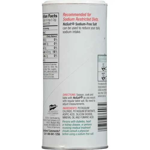 Miniatura 2 de Original NoSalt - Sustituto de sal sin sodio de alta calidad, perfecto para dietas bajas en sodio, ofrece un sabor real a sal, ideal para la salud