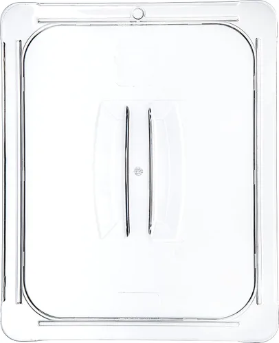 Miniatura 2 de Carlisle FoodService Products Storplus - Tapa para bandeja de alimentos de tamaño 1/2 para catering, bufés y restaurantes, policarbonato, 12.75 x