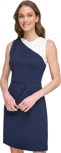 Miniatura 2 de DKNY Vestido sin mangas de crepé de buceo para mujer