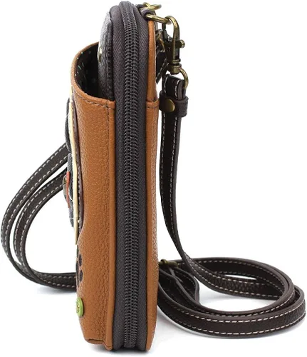 Miniatura 3 de CHALA Cartera cruzada para teléfono celular, bolso de mano multicolor de piel sintética para mujer con correa ajustable
