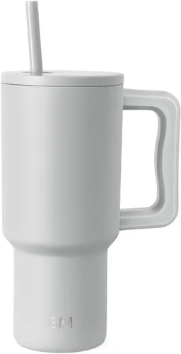 Miniatura 78 de Simple Modern Vaso Trek de 40 oz con Asa y Tapa con Pajilla Vaso de Viaje Aislado de Acero Inoxidable Apto para Portavasos Slumberland