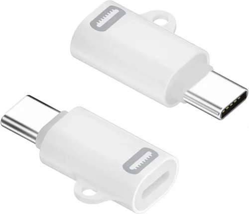 Paquete de 2 adaptadores de carga USB-C compatibles con iPhone 15/15Plus/15Pro/15 Pro Max, Pad Air i OS y más dispositivos tipo C, carga tipo C y