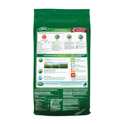 Miniatura 13 de Scotts Green Max Lawn Food, fertilizante para césped y suplemento de hierro para césped más verde, 10,000 pies cuadrados, 33.33 libras.