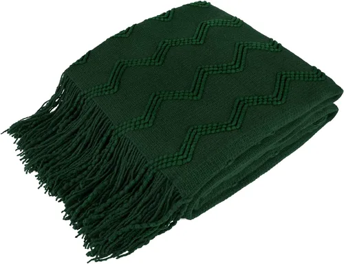 Miniatura 20 de PAVILIA Manta de punto marrón claro para sofá, cama individual, cobija suave de estilo granja para sofá del salón, ligera decorativa para otoño