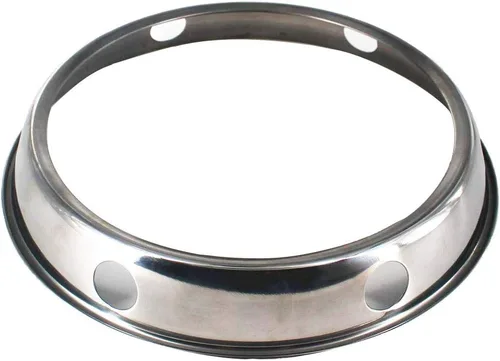 Wok Ring, estante para wok de acero inoxidable, tamaño reversible de 7¾ pulgadas y 9¾ pulgadas para uso en cocina..