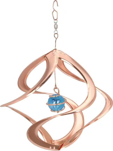 Red Carpet Studios The Original Helix Cosmix - Molinillo de viento, 11 pulgadas, planeta de cristal azul