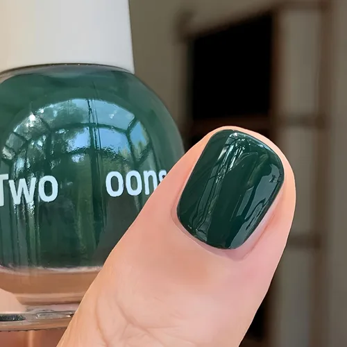 Miniatura 17 de Esmalte de uñas a base de agua Aurora verde brillante, esmalte de uñas con efecto cromado iridiscente, esmalte de uñas no tóxico para mujeres