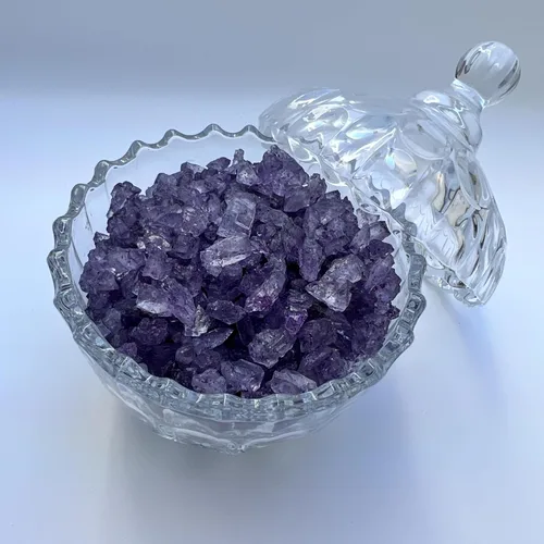 Miniatura 16 de SweetGlob Gemas grandes de caramelo de azúcar de roca antiguas, cristales de roca de azúcar en trozos (sabores surtidos, 1 libra)