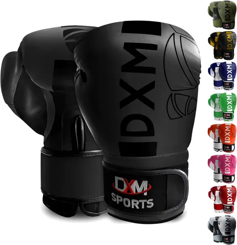 Miniatura 12 de Guantes de boxeo para hombres y mujeres, guantes de entrenamiento de boxeo, guantes de kickboxing, guantes de sparring, guantes de entrenamiento
