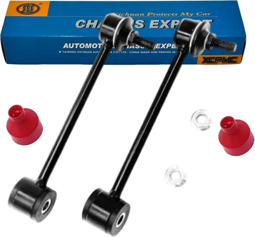Miniatura 35 de K750188 K750189 Kit de enlace de extremo de barra estabilizadora de suspensión delantera, 2 piezas de repuesto automotriz izquierda derecha