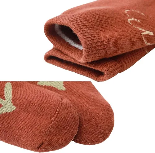 Miniatura 5 de Exegawe Baby Non Slip Socks Winter 5 Pairs Kid Thick Warm Crew Socks with Grips