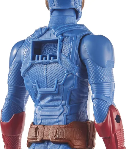 Miniatura 9 de Marvel Avengers Titan Hero Series Blast Gear - Figura de acción del Capitán América