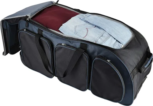 Miniatura 2 de Travelers Club Xpedition 30 Inch Multi-Pocket Upright Rolling Duffel Bag