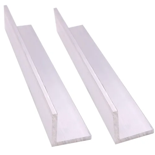 VERNUOS 2 piezas de ángulo de aluminio 6061 de 2" x 2" x 1/4", 30 cm de longitud, material de moledor T6511, 6 mm de espesor