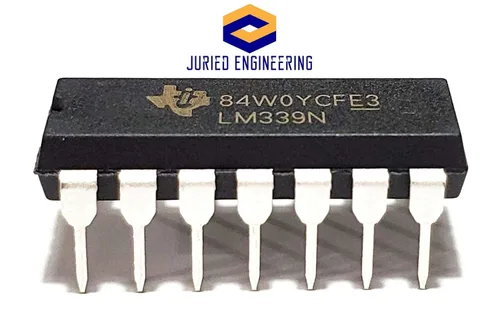 Miniatura 4 de LM339N LM339 Comparador diferencial cuádruple grado industrial Breadboard IC DIP-14 (paquete de 5)
