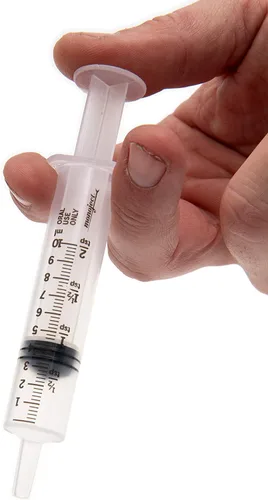 Miniatura 3 de Lixit Jeringa de alimentación manual para animales bebé, 10 ml