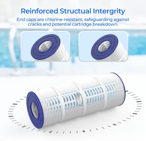 Miniatura 6 de Cartuchos de filtro de piscina CCP320, compatibles con Pentair Clean & Clear Plus 320, Pentair 160340, 178580, R173573, Pleatco PCC80-PAK4, Unicel