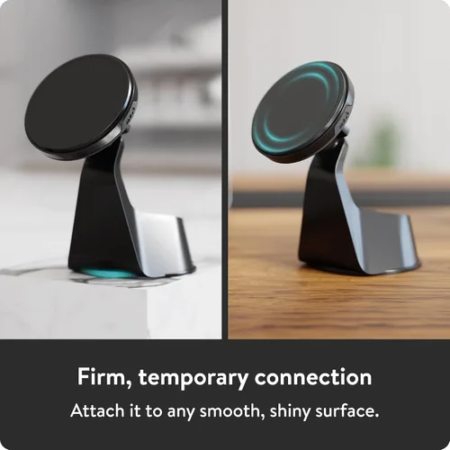 Miniatura 5 de Mous Soporte de teléfono compatible con MagSafe y Pixelsnap - Soporte de succión para teléfono compatible con iPhone 17/16/15/14, Pixel 10, S26/S25