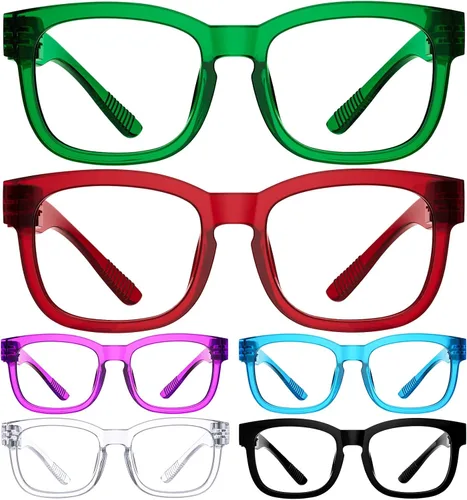 Miniatura 10 de Eyekepper Paquete de 4 lentes de lectura clásicos para mujeres y hombres, incluye lentes de sol de lectura de dos tonos +0.50