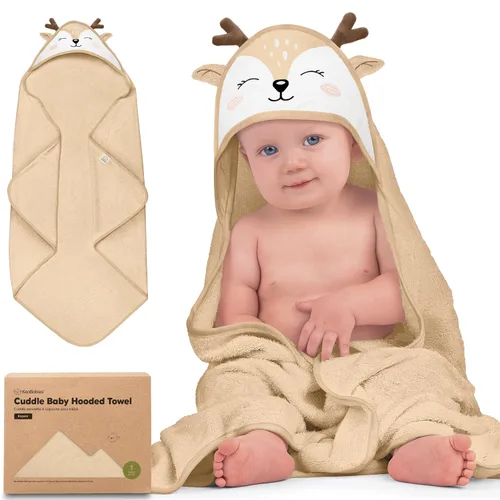Miniatura 41 de KeaBabies Toalla de bebé con capucha para recién nacido, viscosa derivada de bambú, toallas de baño grandes con capucha para niños, niñas, niños