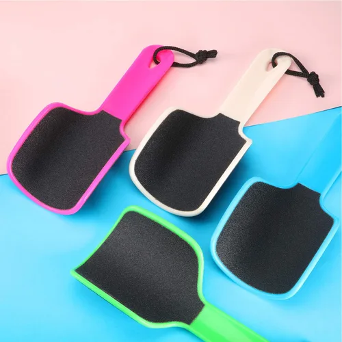 Miniatura 5 de Mudder 4 piezas de lima curvada en forma de U, removedor de callos de pie de doble cara, colosal para grano, exfolia elimina la piel muerta, 4