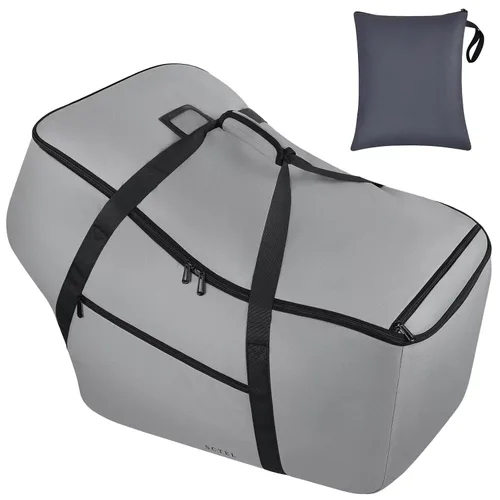 Bolsa de viaje para asiento de automóvil infantil, se adapta a asientos de automóvil infantiles con base de barra antirrebote, bolsa de avión para