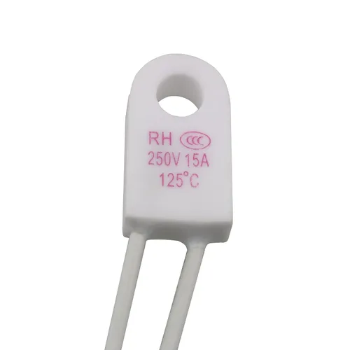 Miniatura 4 de 4 unids 257.0 °F Protector de sobretemperatura Fusible de cerámica Fusible térmico Circuito limitador de temperatura Corteos Fusible térmico