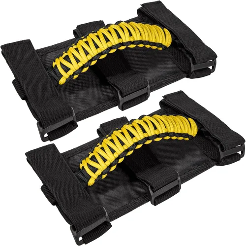 Miniatura 30 de Asas de agarre para Jeep Wrangler JK JKU JL JLU TJ YJ Sports Sahara Freedom Rubicon Unlimited Gladiator JT 1955-2023 UTV ATV Accesorios Premium 550