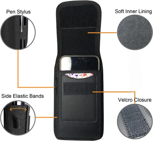 Miniatura 3 de Fundas de teléfono celular para iPhone 17 16 15 14 13 12 11 Pro Max, XR, X, Xs Max, 15 Plus, Samsung S24 S23 S22 Note20 Ultra, funda de nailon