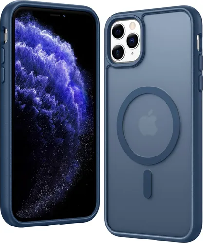 Miniatura 726 de FNTCASE Funda para iPhone 13 Pro-Max: Fundas magnéticas transparentes compatibles con Magsafe Slim anti amarillamiento protección contra caídas