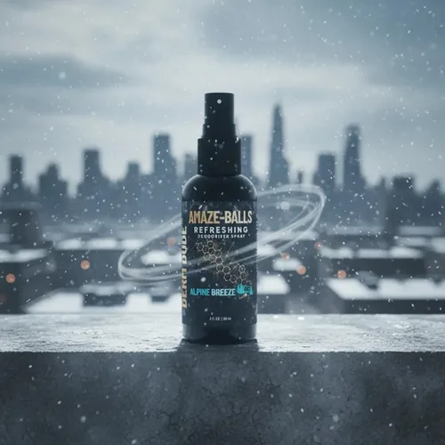 Miniatura 7 de Derm Dude Amaze Ball - Desodorante en aerosol para hombres Spray antirozaduras para ingle y saco con DeoPlex y aloe vera Control de olores