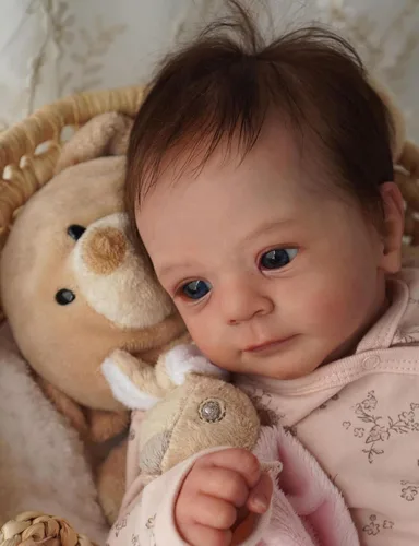 Miniatura 4 de OYESY Muñecas Realistas de Bebé Reborn Niña Realistas Recién Nacido 20 Pulgadas Hecho a Mano Cuerpo Completo Vinilo Suave Muñecas de Vida Real