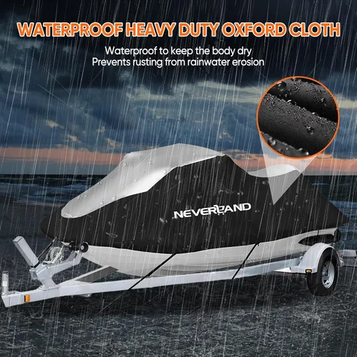 Miniatura 3 de Funda para moto acuática compatible con Yamaha Seadoo, funda para moto acuática remolcable de 2 3 plazas, resistente a los rayos UV, impermeable