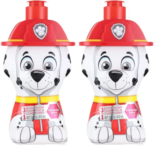 Miniatura 6 de Taste Beauty "Paw Patrol" Champú 3 en 1 para niños, acondicionador para niños y gel de baño, 14 onzas, (aroma)