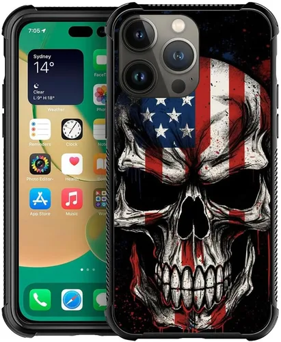 Miniatura 28 de Funda compatible con iPhone 12 Mini, fundas para mujeres y niñas, a prueba de golpes, antiarañazos, Betsy Ross de 13 estrellas, bandera Betsy Ross