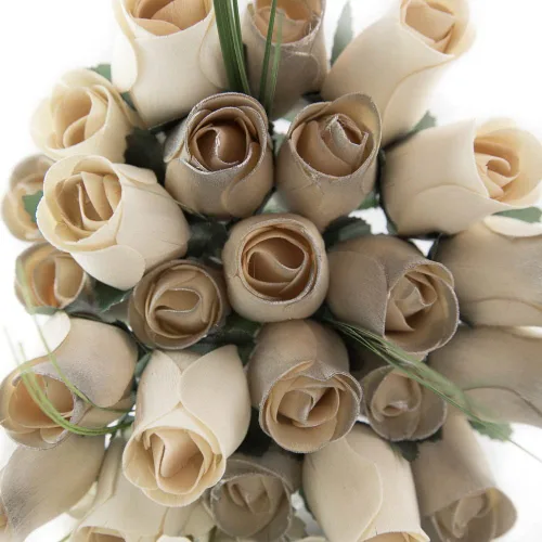 Miniatura 23 de Ramos originales de rosas de madera en 1, 2, o 3 docenas, Madera de abedul, 1 Docena