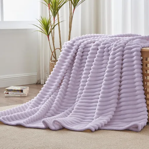 Miniatura 67 de BEDELITE Manta de forro polar para sofá, 10.58 oz/m², suave y cálida, manta acuática esponjosa, manta decorativa y de regalo para mujeres, hombres