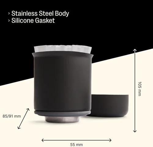 Miniatura 4 de Fellow Stagg [XF] Pour Over Coffee Gotero – Acero inoxidable de doble pared aislada al vacío sin obstrucciones para verter sobre cafetera – Goteo