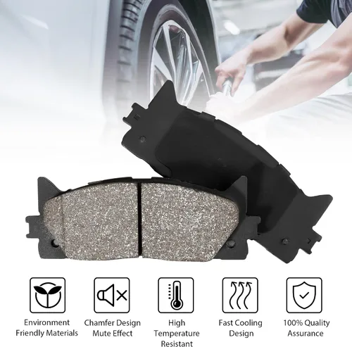 Miniatura 4 de Pastillas de freno 58, paquete de 4, pastillas de freno de disco para automóvil, camión, SUV, camioneta