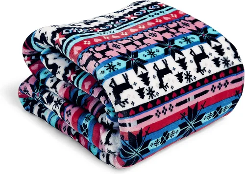 Miniatura 10 de Vera Bradley Manta Throw de Lana Polar Cozy Life para Mujer, Tamaño único