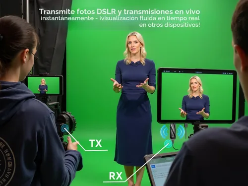 Miniatura 8 de Transmisor y receptor HDMI inalámbrico 328FT/100M, 4K Decodificación Plug & Play Portátil 5G+2.4G Adaptador de pantalla inalámbrico Kit extensor