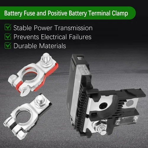 Miniatura 5 de Fusible de batería 24380-79913 y abrazadera de terminal de batería positiva 24340-7F000 para Nissan NV200 2013-2022 350Z 2003-2009 para Infiniti