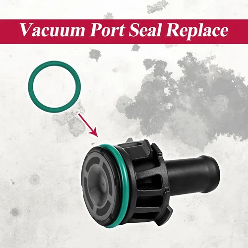 Miniatura 5 de Kit de sello de bomba de vacío de 2,5 L/sellos de dirección asistida de reconstrucción compatibles con Volkswagen Jetta, Beetle, New Beetle, Golf
