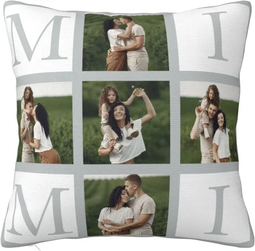 Miniatura 15 de Funda de almohada personalizada para regalos, funda de almohada personalizada con fotos, fundas de cojín para fotos, regalos personalizados