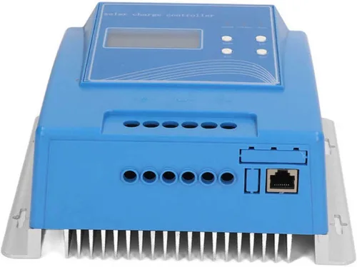 Miniatura 8 de Controlador de carga solar de 12 V 24 V 48 V MPPT 30A aleación de aluminio Shell alta eficiencia de conversión sistema de alumbrado público