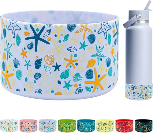 Miniatura 17 de HEYSKAY Funda protectora de silicona para botella de agua Hydro Flask y compatible con Stanley Tumbler, Yeti, Simple Modern, accesorios para Mezcla
