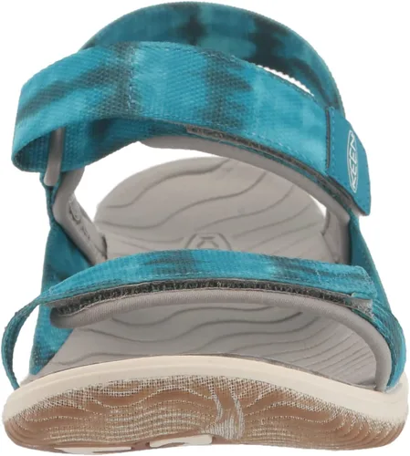 Miniatura 2 de KEEN Correa trasera Elle unisex para niños, plataforma casual y puntera abierta