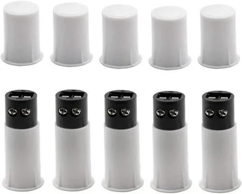 Miniatura 2 de MC-33C Normalmente Cerrado Ventana Empotrable Puerta Sensor de Contacto Alarma Magnético Interruptor Reed - (5 Sets)